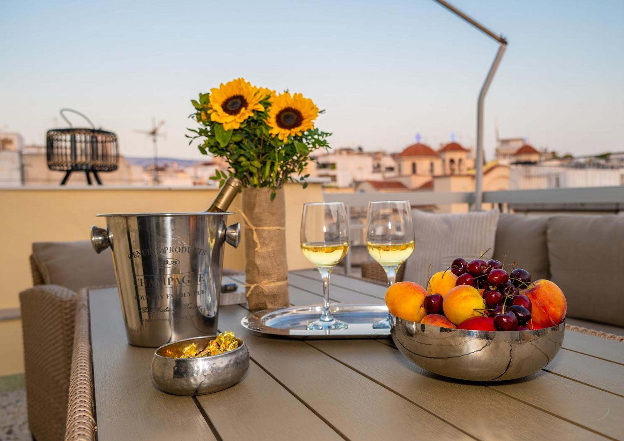 Acropolis Terrace View Apartment Athen Eksteriør billede